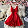 Short Skirt With Halter Waist And Tube Top