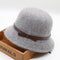 Warm Cloche Blended Wool  Hat