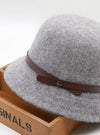 Warm Cloche Blended Wool  Hat