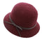 Warm Cloche Blended Wool  Hat