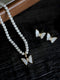 Shell Butterfly Pearl Necklace