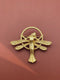 Vintage Golden Angel Brooch
