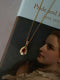 Waterdrop Red Gemstone Necklace