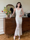 Elegant Hollowed 2pcs Dress