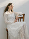 Elegant Embroidered Wedding Dress