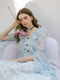 Butterfly Print Princess Dress