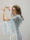 Butterfly Print Princess Dress
