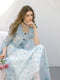 Butterfly Print Princess Dress