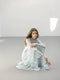 Butterfly Print Princess Dress