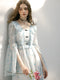 Butterfly Print Princess Dress