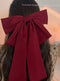 Elegant Satin Big Hair Bow